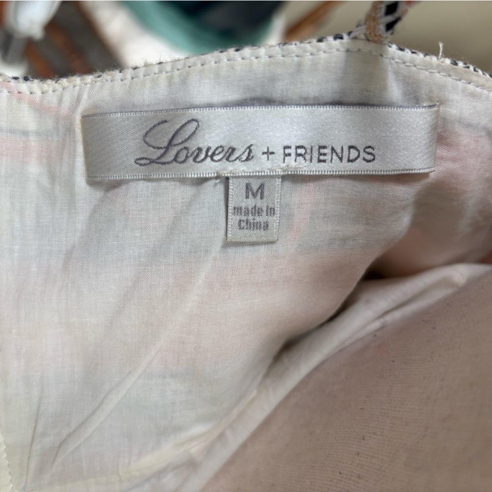 Lovers + Friends Pink and Gray Striped Mini Dress - Picture 8 of 10